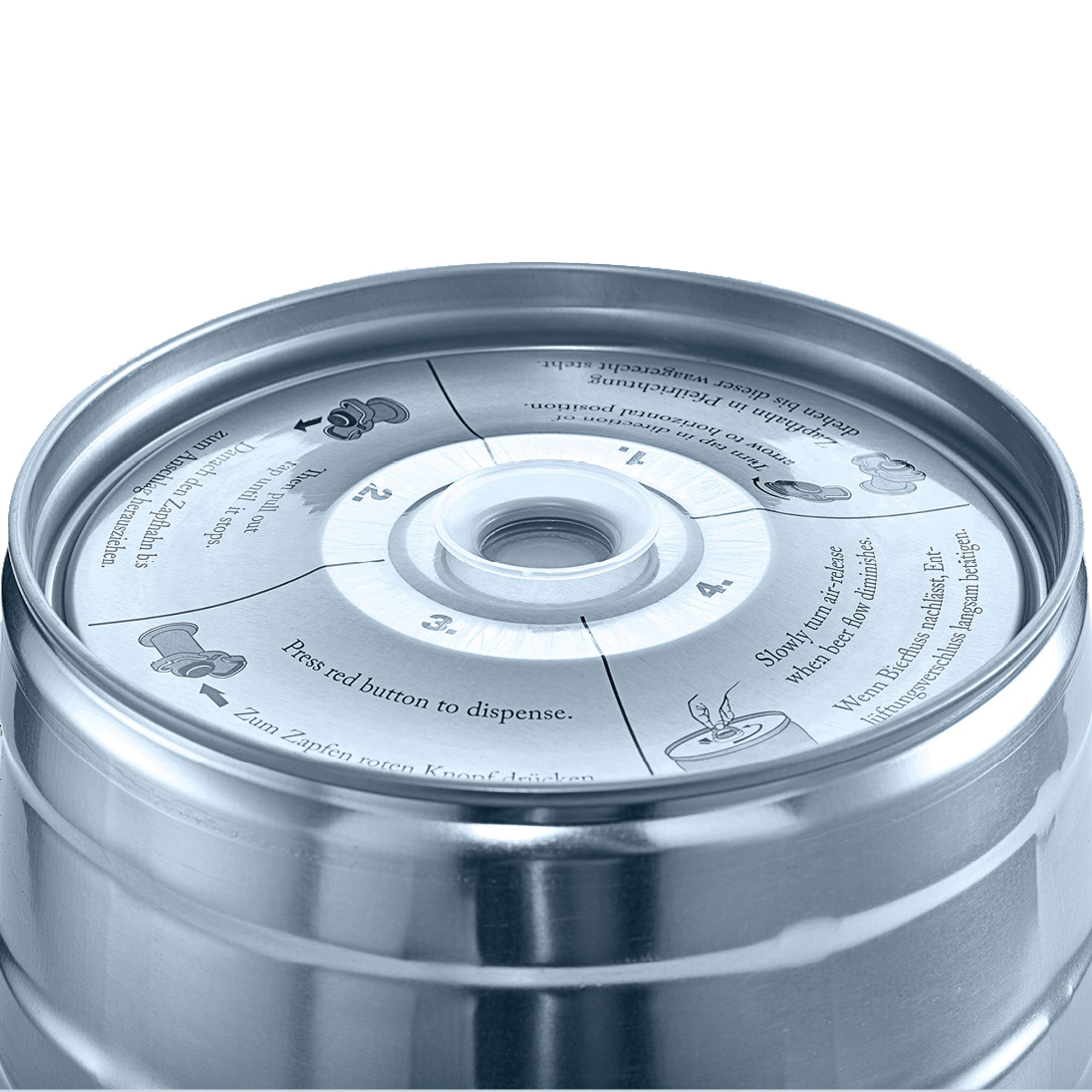 Mini fût de bière portable en acier inoxydable, 2l, 3,6 l, 5l, brassage à  domicile, seau à bière pression, accessoires de bar - AliExpress